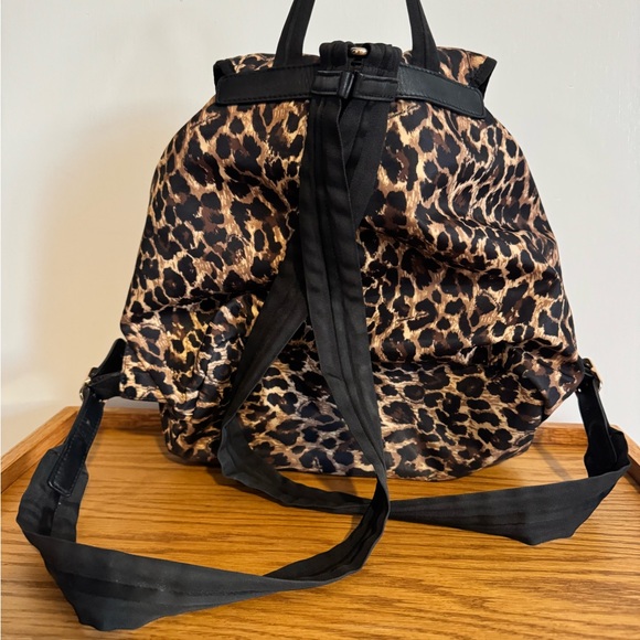 Vintage Victoria's Secret Leopard Print Backpack - Picture 2 of 5